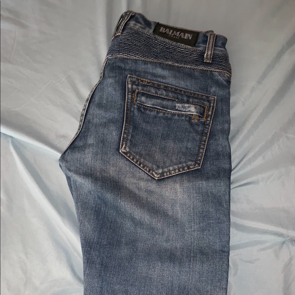 Men’s Balmain Dark Blue Jeans